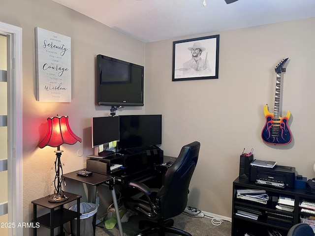 6049 S Wilson Dr, Chandler, AZ 85249 - carpeted office with baseboards