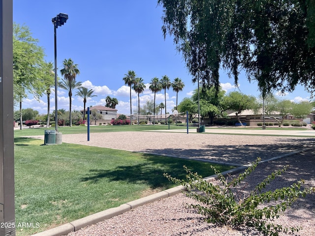 6049 S Wilson Dr, Chandler, AZ 85249 - view of property's community with volleyball court and a yard