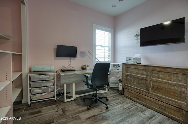 18175 W Highland Ave, Goodyear, AZ 85395 - office with wood finished floors