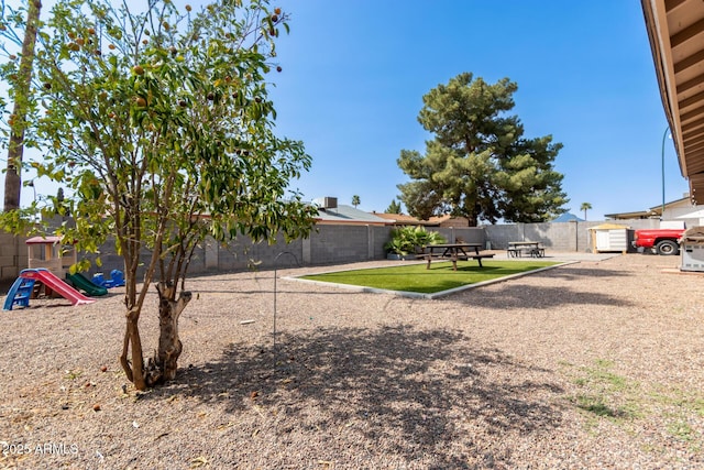 19258 N 20th Dr, Phoenix, AZ 85027 - view of yard featuring fence and a playground