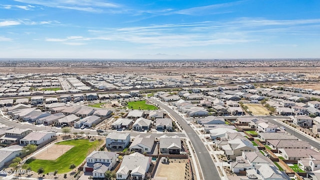 birds eye view of property featuring a residential view