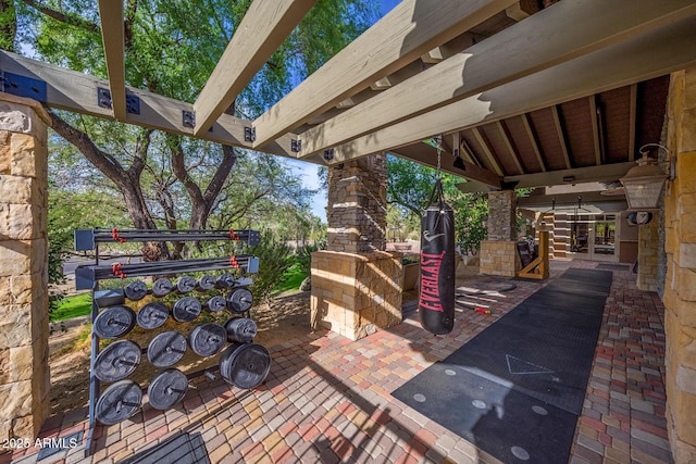 2742 N Augustine, Mesa, AZ 85207 - view of patio