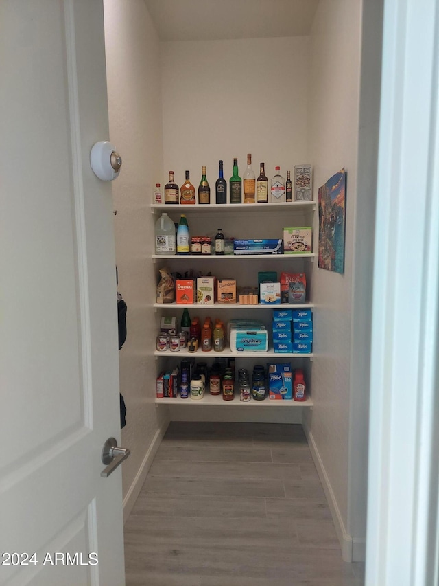 view of pantry