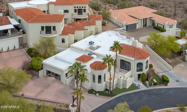 aerial view
