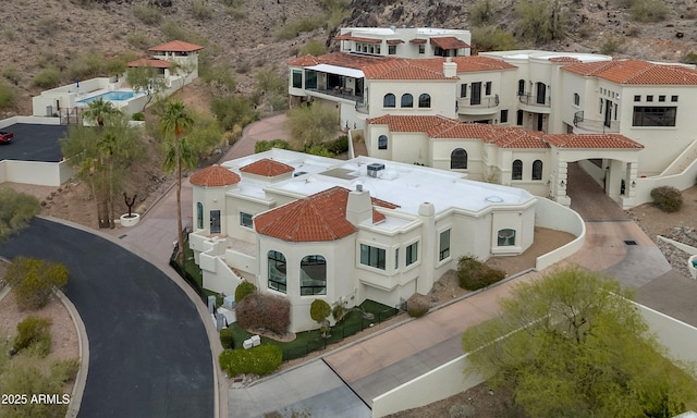 aerial view
