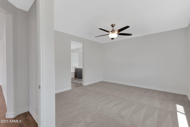 4853 N 183rd Ln, Goodyear, AZ 85395 - carpeted spare room featuring a ceiling fan and baseboards