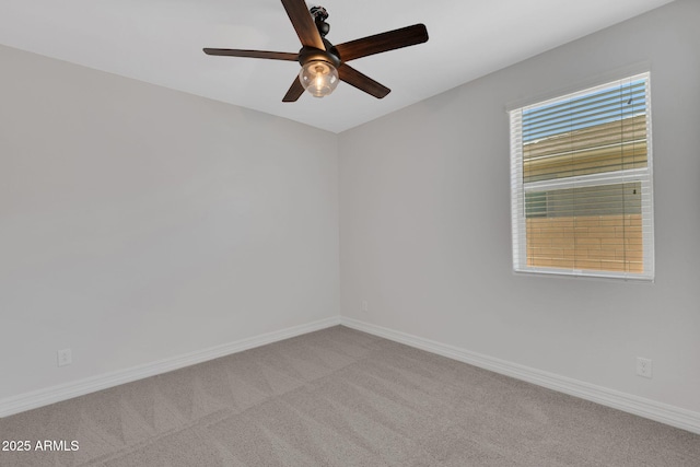 4853 N 183rd Ln, Goodyear, AZ 85395 - carpeted spare room with a ceiling fan and baseboards
