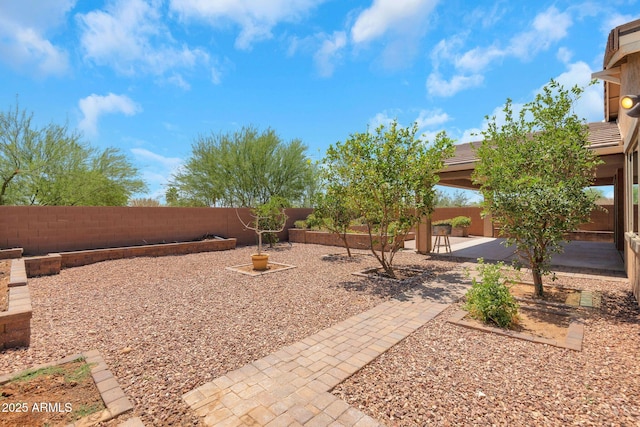 4853 N 183rd Ln, Goodyear, AZ 85395 - fenced backyard featuring a patio
