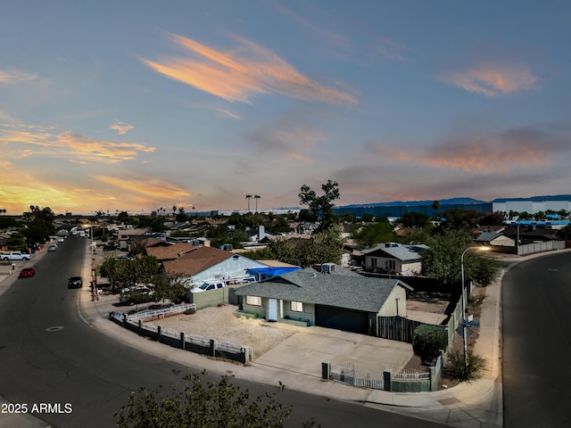 6171 W Mckinley St, Phoenix, AZ 85043 - drone / aerial view featuring a residential view