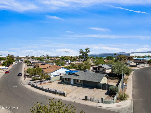 6171 W Mckinley St, Phoenix, AZ 85043 - bird's eye view featuring a residential view