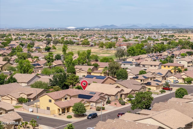 12936 W Flower St, Avondale, AZ 85392 - aerial perspective of suburban area with mountains