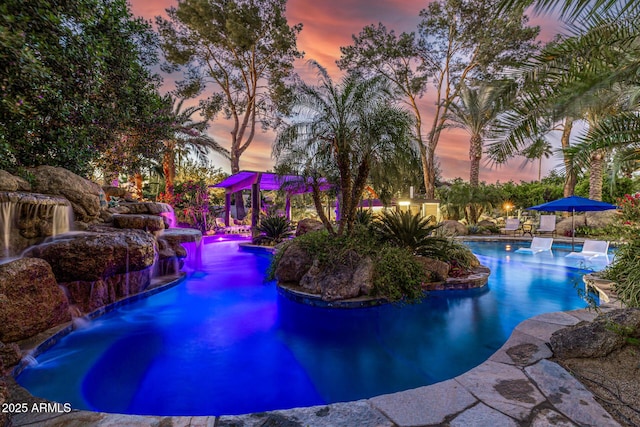view of outdoor pool