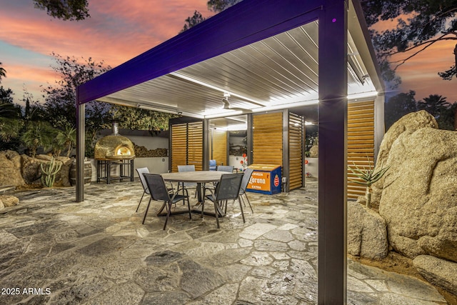 view of patio / terrace with outdoor dining area