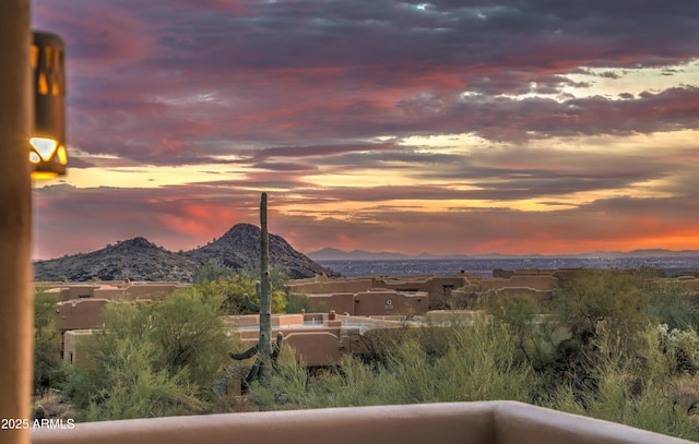 property view of mountains