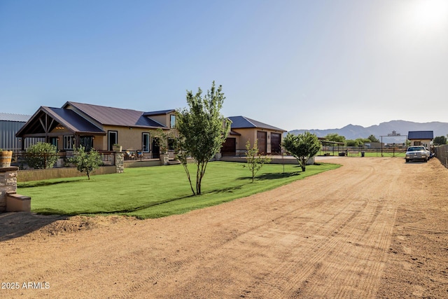 7738 N 185th Ave, Waddell, AZ 85355 - exterior space with a mountain view