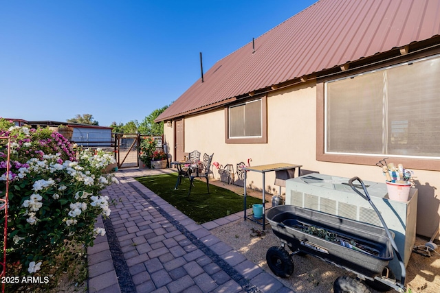 7738 N 185th Ave, Waddell, AZ 85355 - view of patio / terrace with fence and a gate