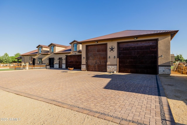 7738 N 185th Ave, Waddell, AZ 85355 - view of front facade with stucco siding and stone siding