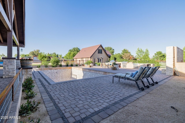 7738 N 185th Ave, Waddell, AZ 85355 - view of pool featuring a patio area and fence