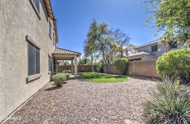 6192 S Claiborne Ave, Gilbert, AZ 85298 - view of yard with a fenced backyard
