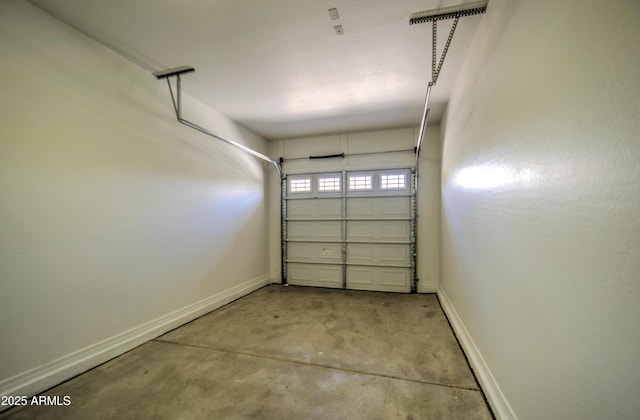 6192 S Claiborne Ave, Gilbert, AZ 85298 - garage featuring baseboards