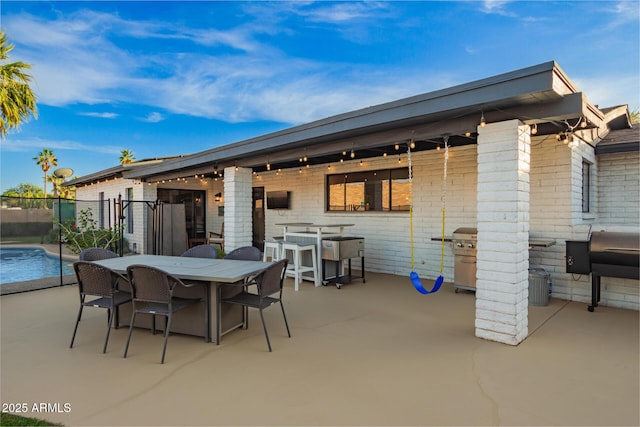 12866 W Orange Dr, Litchfield Park, AZ 85340 - view of patio featuring outdoor dining space