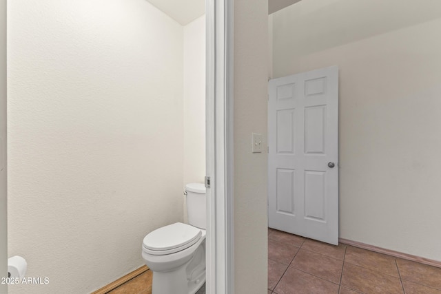 351 N Danyell Dr, Chandler, AZ 85225 - bathroom featuring toilet, tile patterned flooring, and baseboards