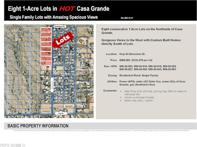 11172 N Geronimo Dr Unit 147, Casa Grande AZ, 85122 land for sale