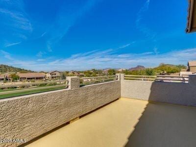 3634 N Desert Oasis, Mesa, AZ 85207 - view of patio with a balcony