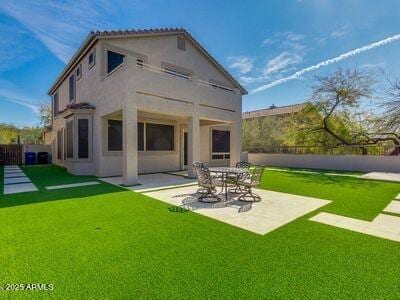 3634 N Desert Oasis, Mesa, AZ 85207 - back of house with a patio area and stucco siding
