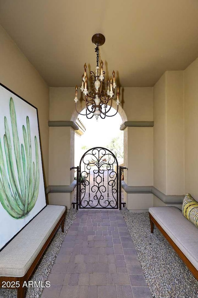 36674 N Vasari Dr, Scottsdale, AZ 85262 - view of patio / terrace with a gate