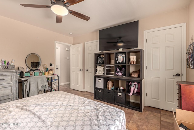 1507 W Mesquite Ave, Apache Junction, AZ 85120 - bedroom with a ceiling fan
