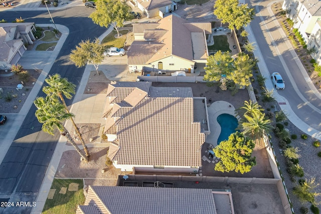 1663 S Boulder St, Gilbert, AZ 85295 - drone / aerial view of a pool area
