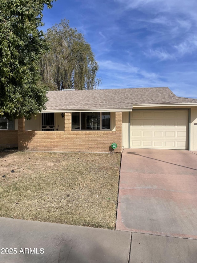 view of ranch-style house