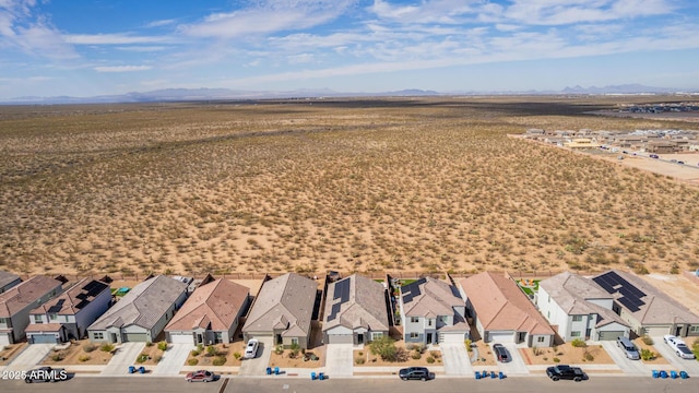 drone / aerial view featuring a residential view