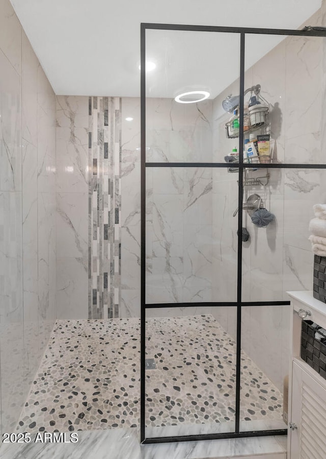 7806 N Via Del Sol, Scottsdale, AZ 85258 - full bathroom with a tile shower