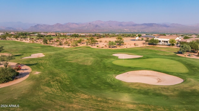 surrounding community with a mountain view