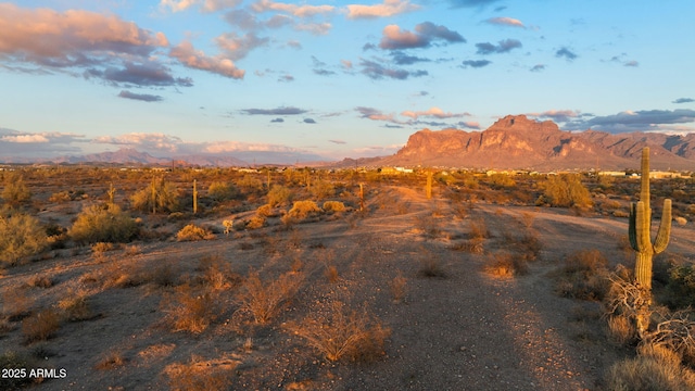 view of mountain feature