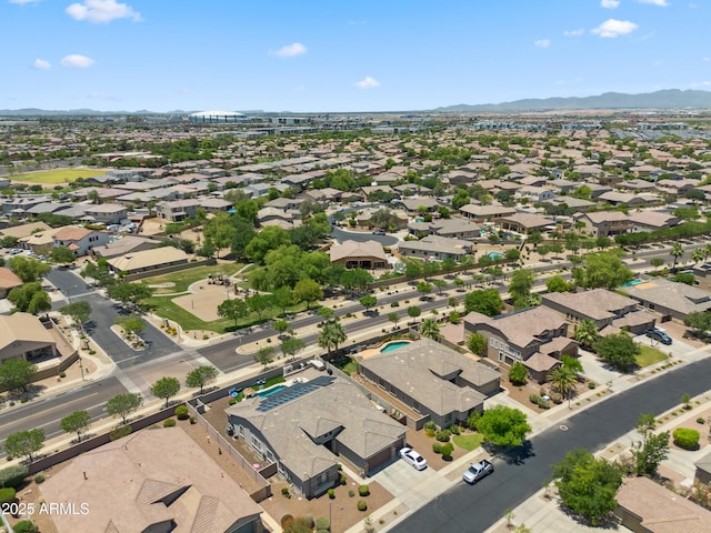 8417 W Northview Ave, Glendale, AZ 85305 - aerial view of residential area featuring mountains