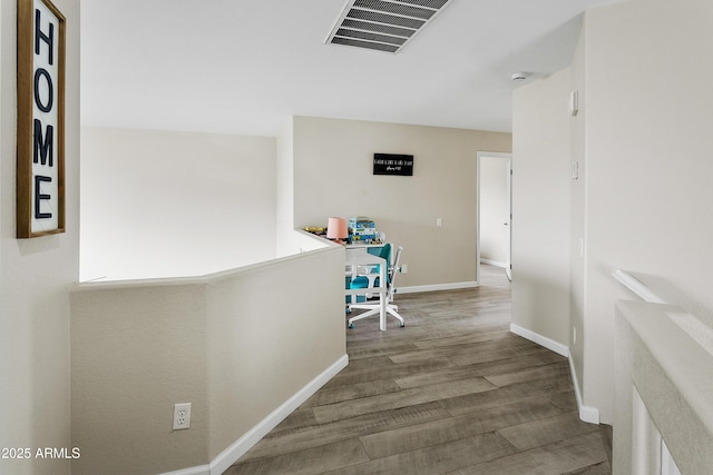 3126 W Stephens Pl, Chandler, AZ 85226 - hall featuring wood finished floors and baseboards