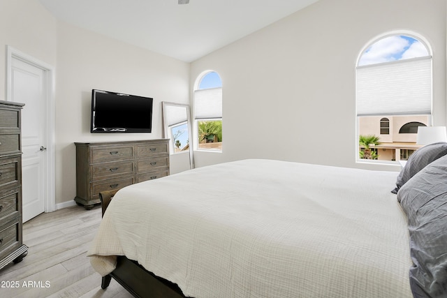 3126 W Stephens Pl, Chandler, AZ 85226 - bedroom featuring light wood-type flooring and baseboards