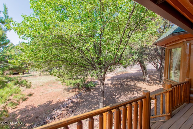 6168 W Hidden Pines Loop, Pine, AZ 85544 - view of wooden deck