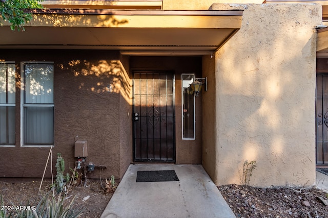 view of property entrance