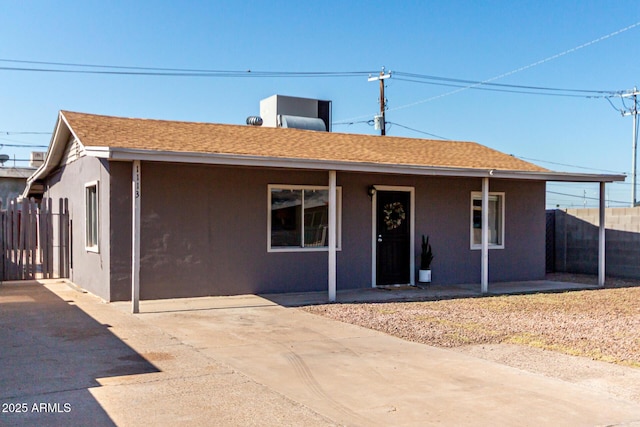 1113 E 5th St, Casa Grande, AZ 85122 - ranch-style house with stucco siding and roof with shingles