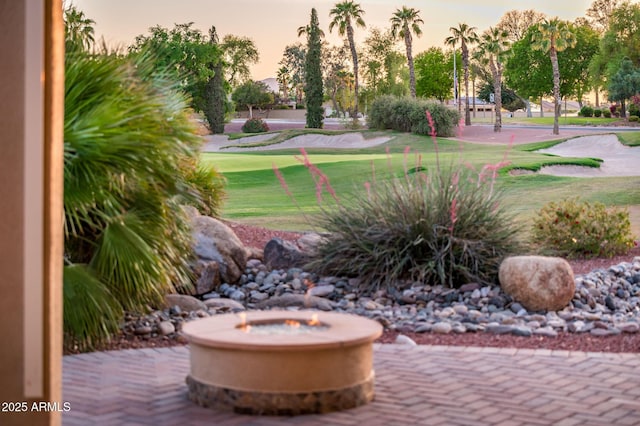 surrounding community featuring a yard