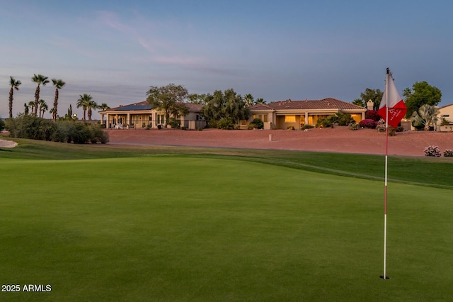 view of property's community featuring golf course view