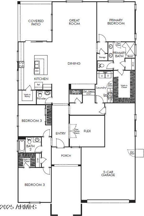 43471 N Wollemi St, Queen Creek, AZ 85140 - home floor plan
