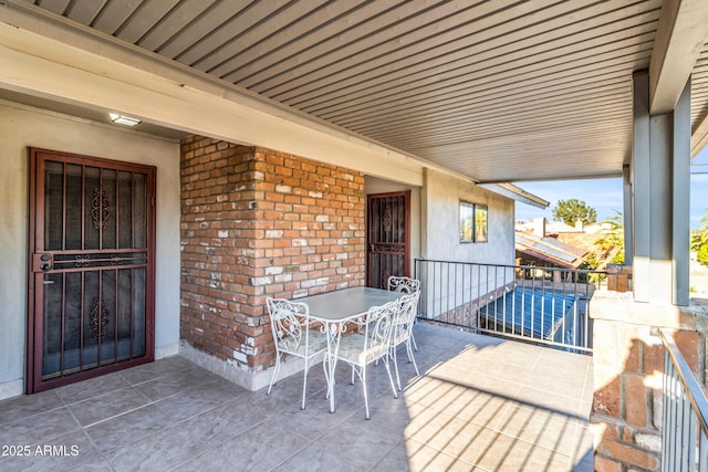 7763 W Libby St, Glendale, AZ 85308 - view of patio / terrace featuring outdoor dining space