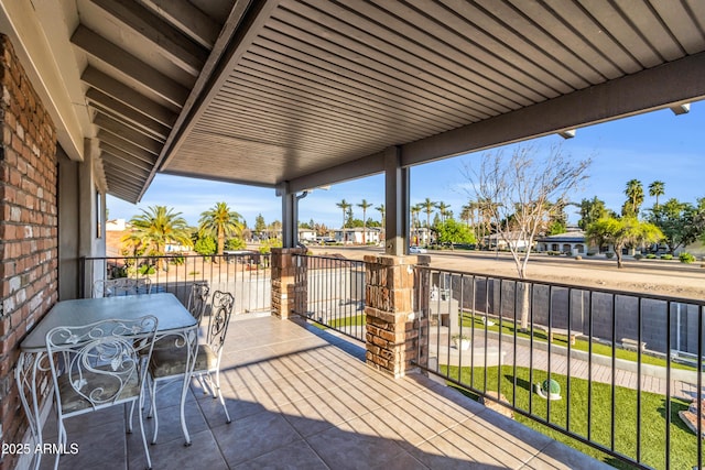 7763 W Libby St, Glendale, AZ 85308 - view of patio / terrace with a balcony