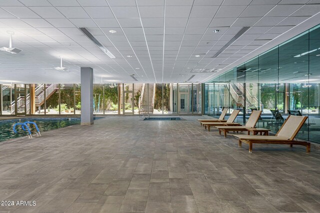 view of exercise room