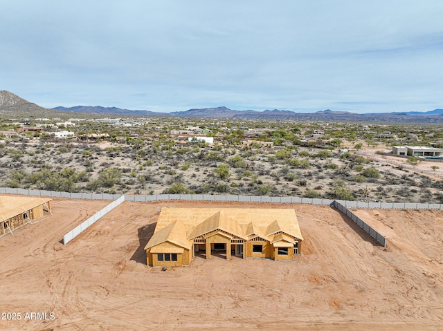 13930 E Barwick Dr, Scottsdale, AZ 85262 - bird's eye view with a mountain view